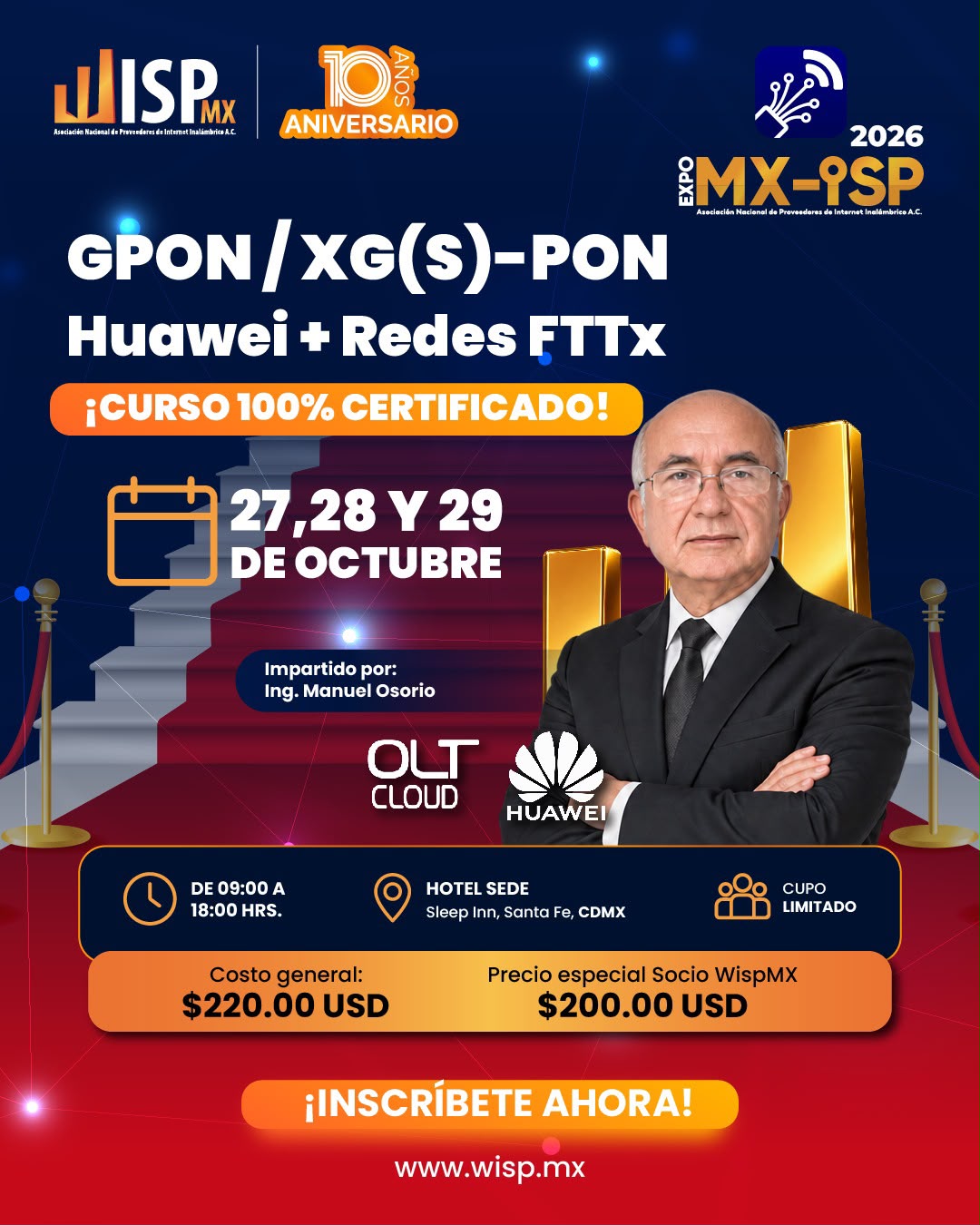 Curso de redes Huawei GPON / XG(S)-PON + FTTx